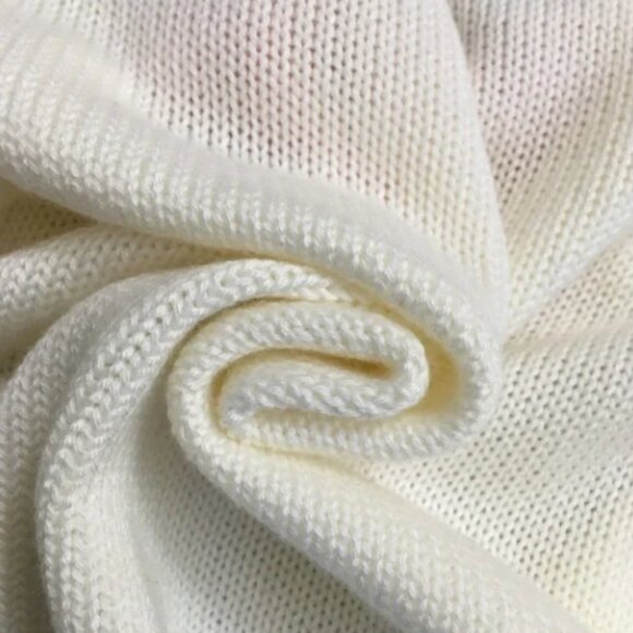 Polo by Ralph Lauren Cream Sweater with Pink Bear Design - Picture 4 of 6